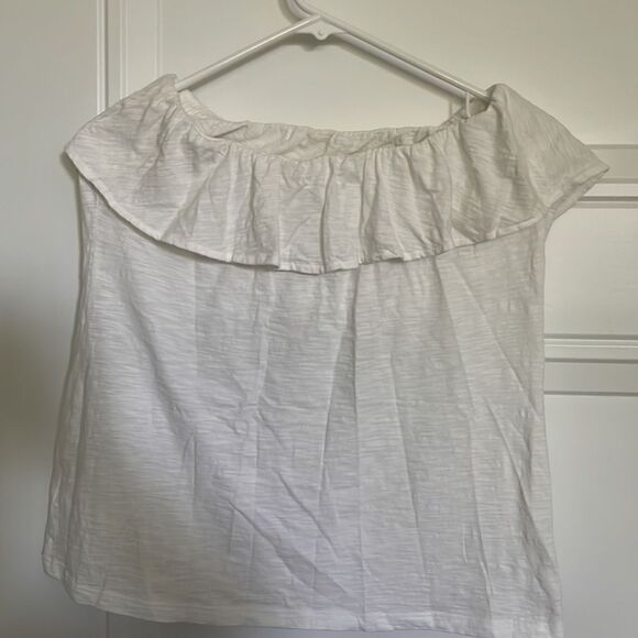 Lilly Pulitzer White Strapless Ruffle Top - Picture 4 of 6